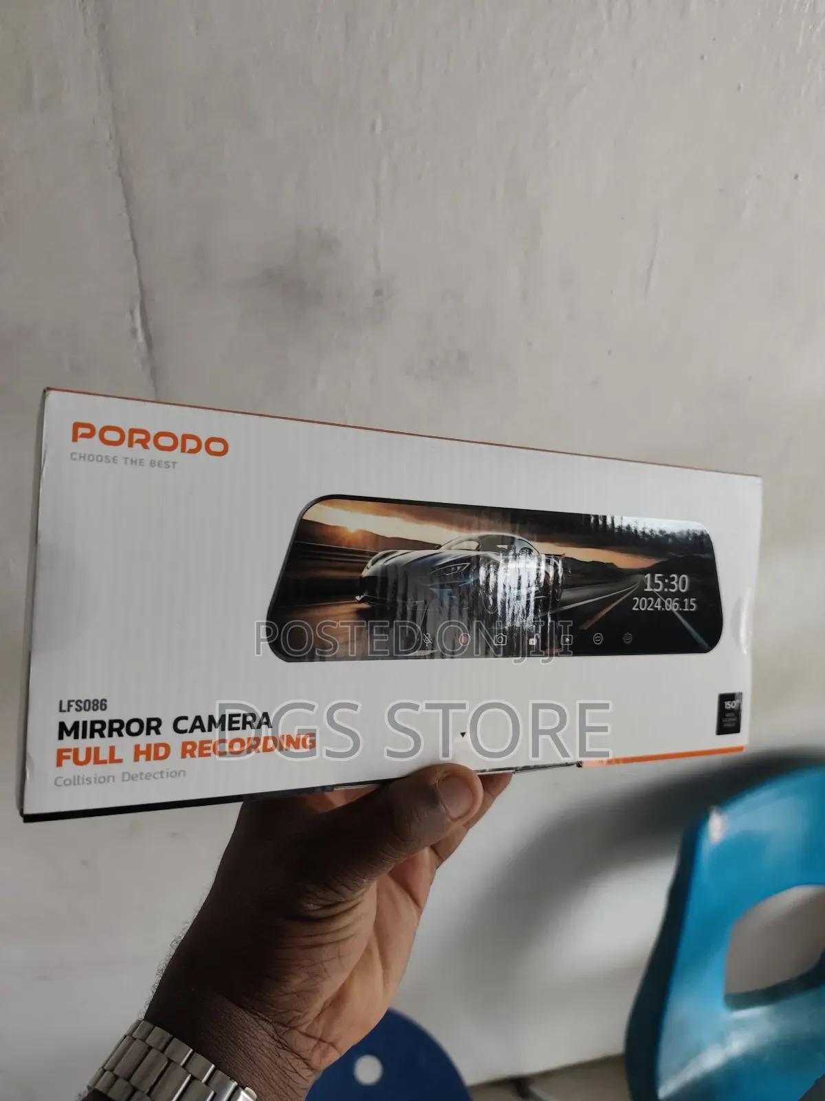 Porodo Lfs086 Mirror Camera Full Hd Recording