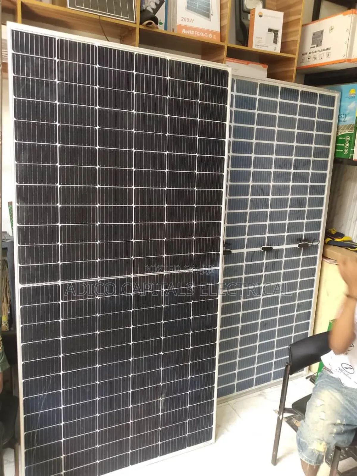 Jinko Bifacial Panels 650watts