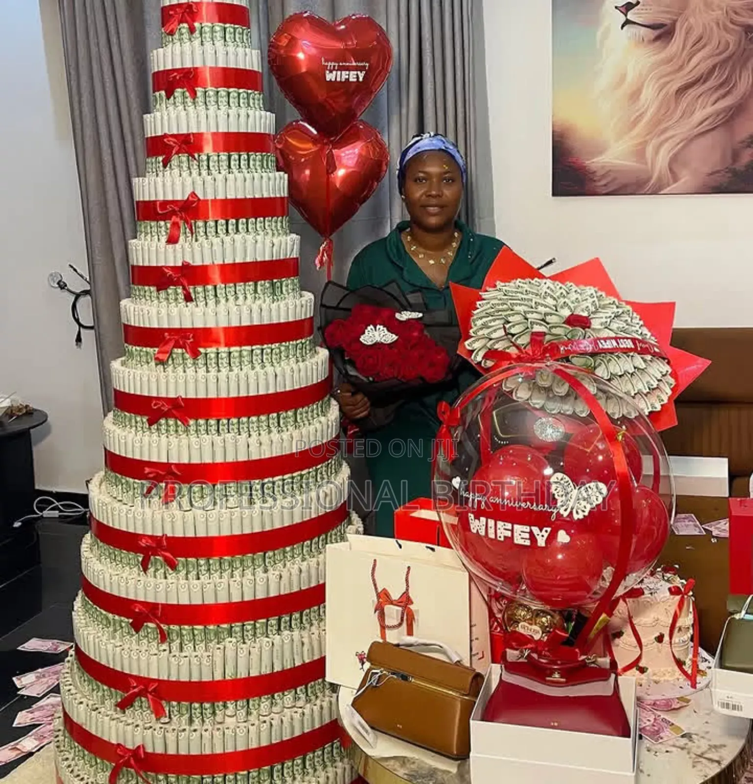 Money Birthday Surprise for Queen, Lover, Wife in Lagos
