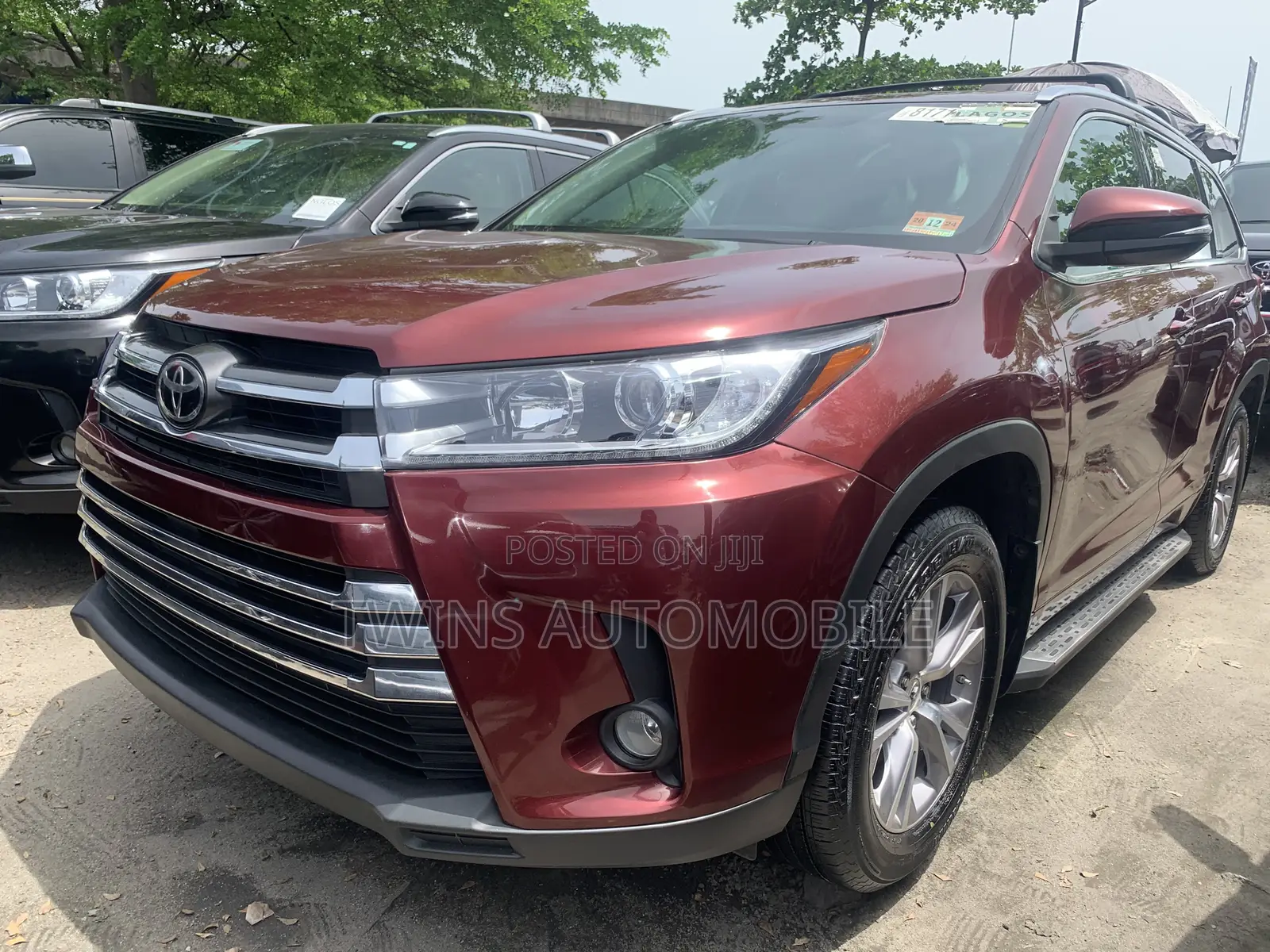 Toyota Highlander XLE 4dr SUV AWD (3.5L 6cyl 6A) 2015 Burgundy