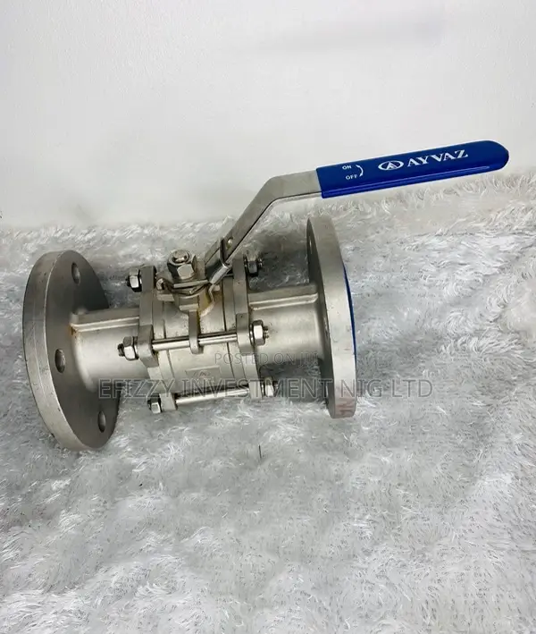 Ayvaz V3f Ball Valve Dn50 Pn40, Flanged Type (Sku: Efy022)
