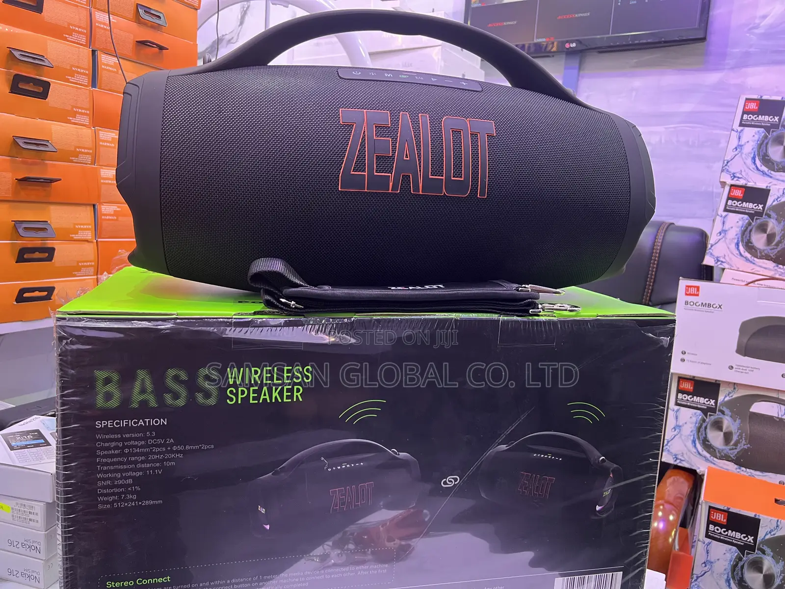 Zealot S98 Bluetooth Speaker – Loud Bass, Big Energy!