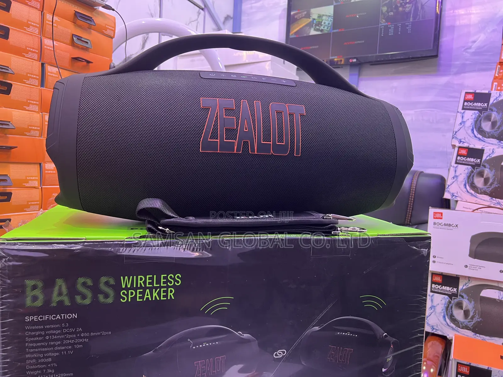 Zealot S98 Bluetooth Speaker – Loud Bass, Big Energy!