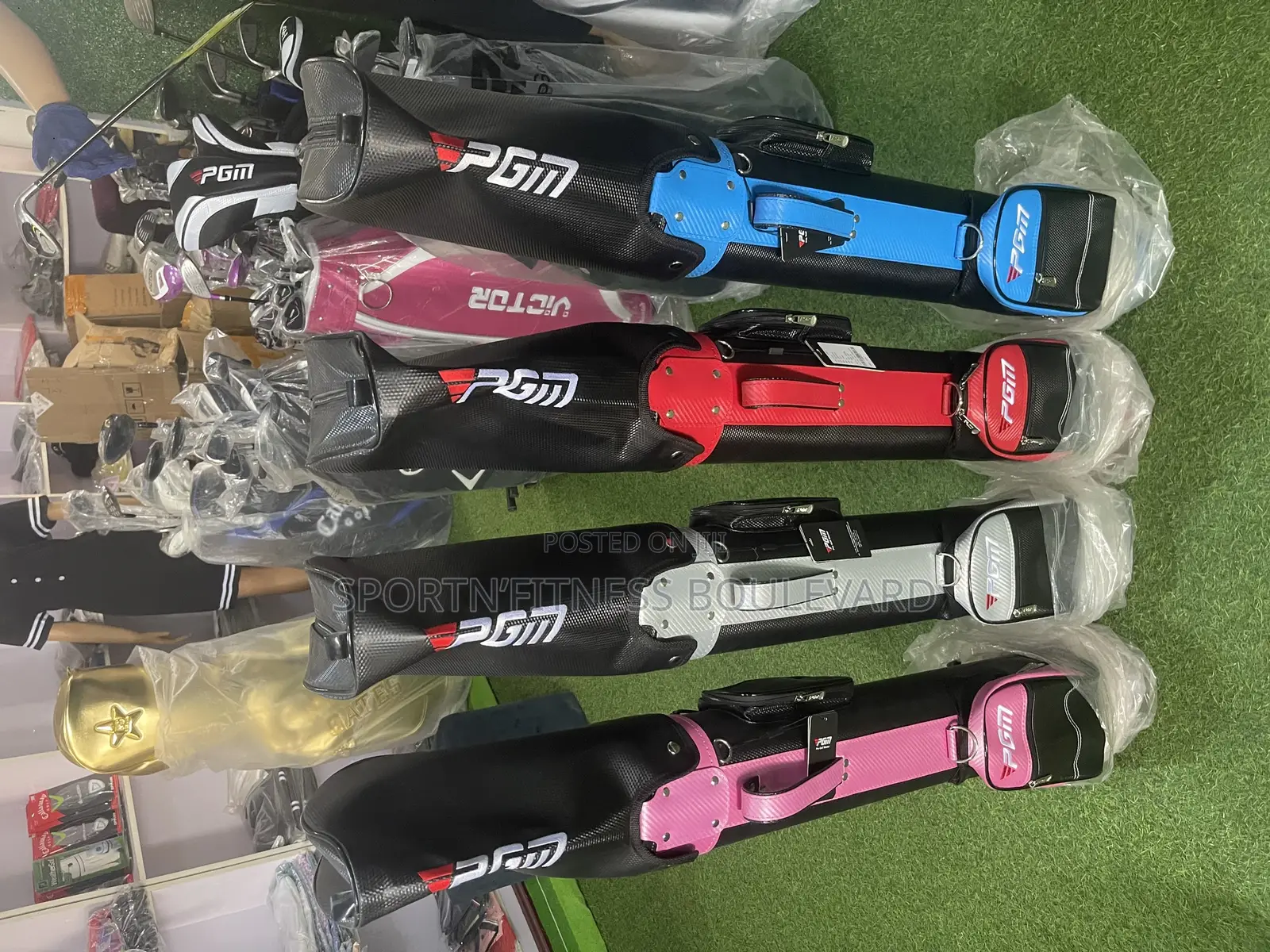 PGM Waterproof Pencil Golf Stand Bag, Solidly Built