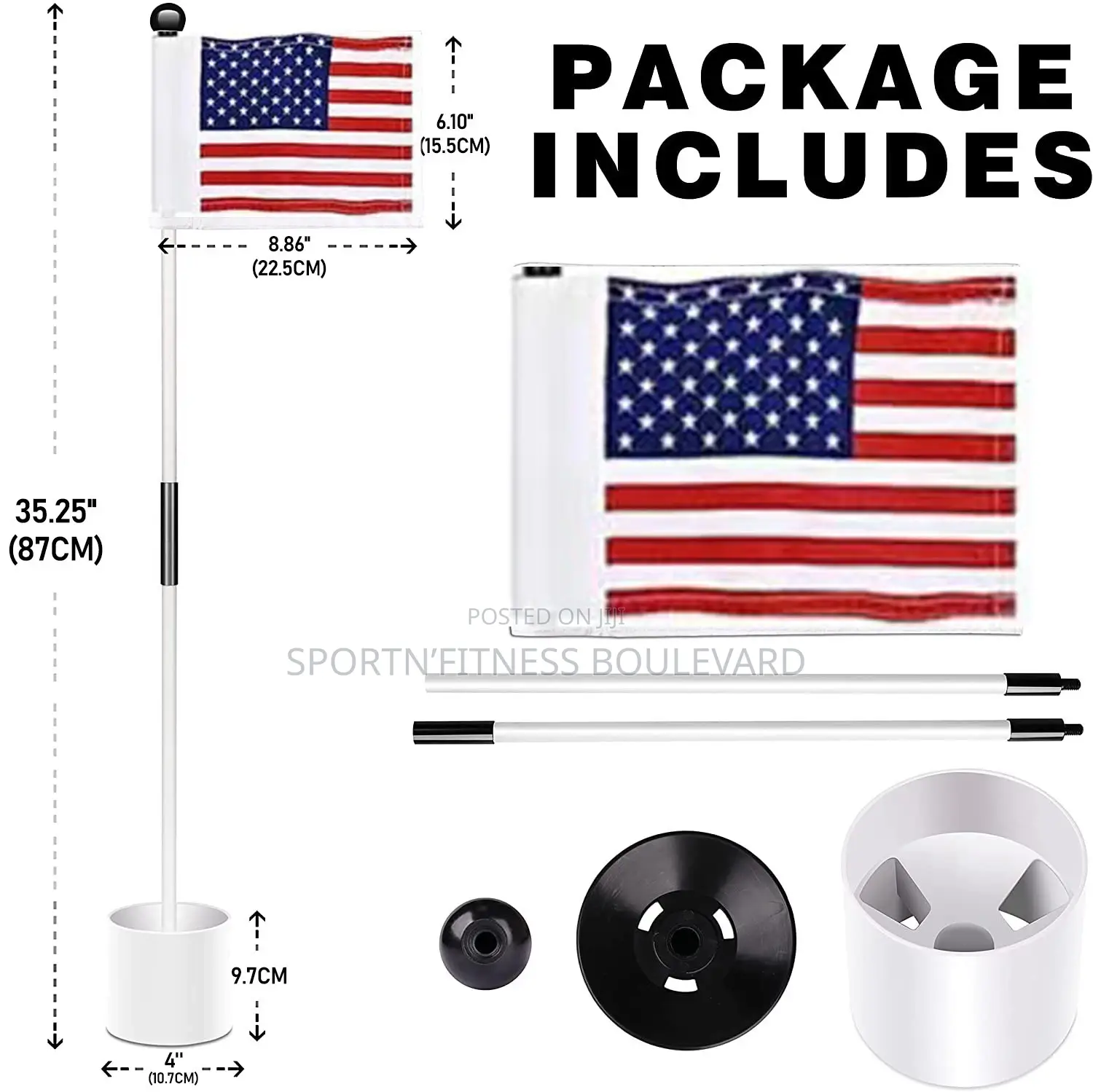 Golf Mini Course Flags