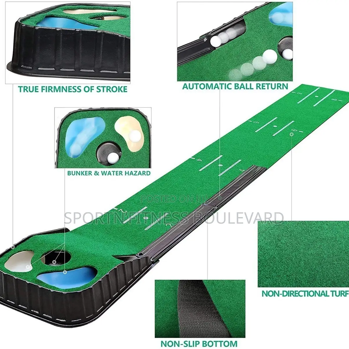 Realistic Putting Mat for Golf