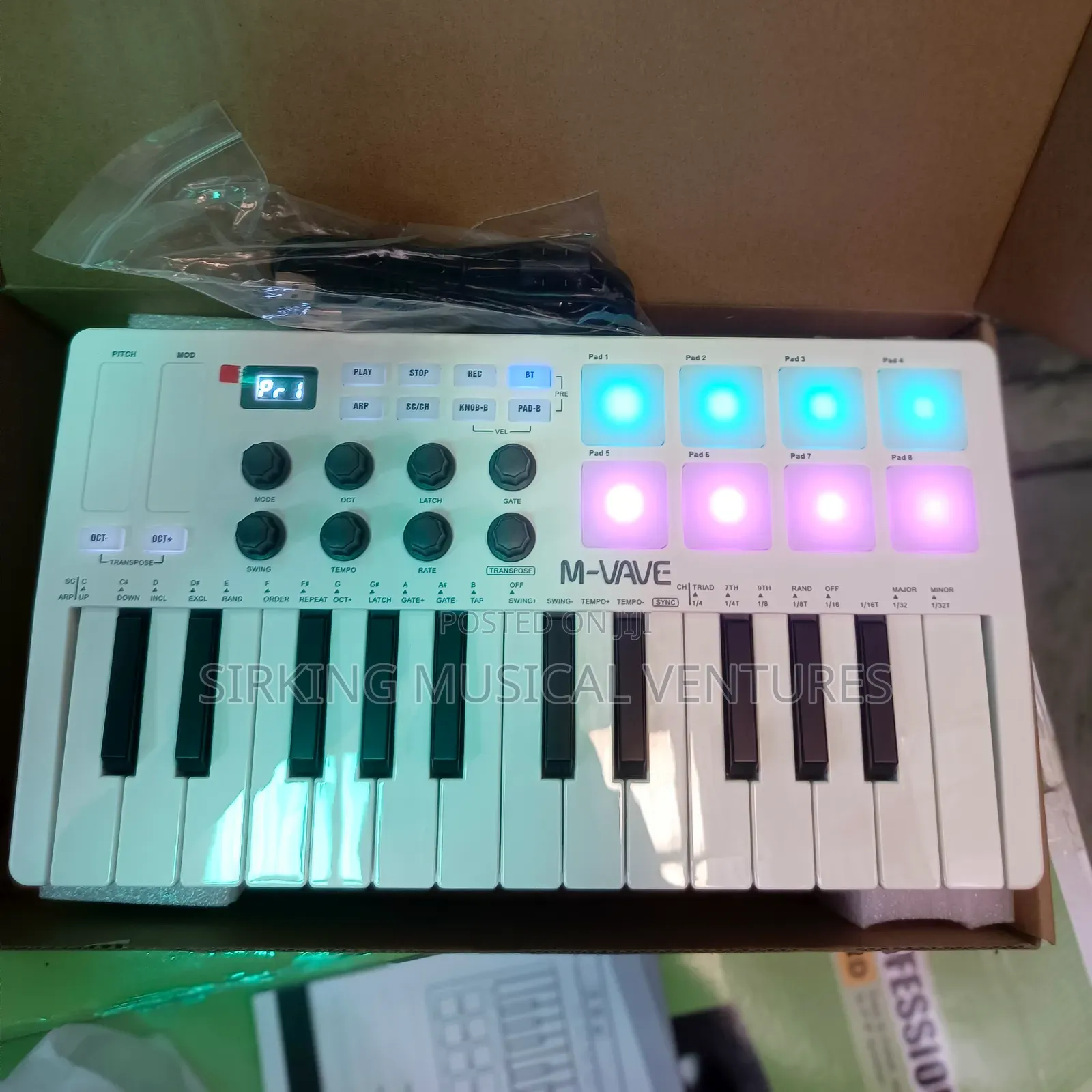 M-Vave Studio (Midi) Keyboard With Pad