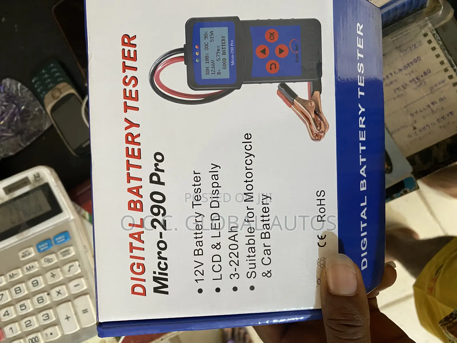 High Quality Digital Battery Tester
