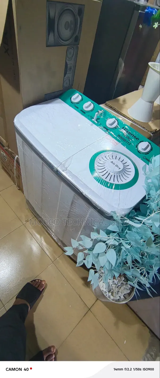 Washing Machine Diagoniser