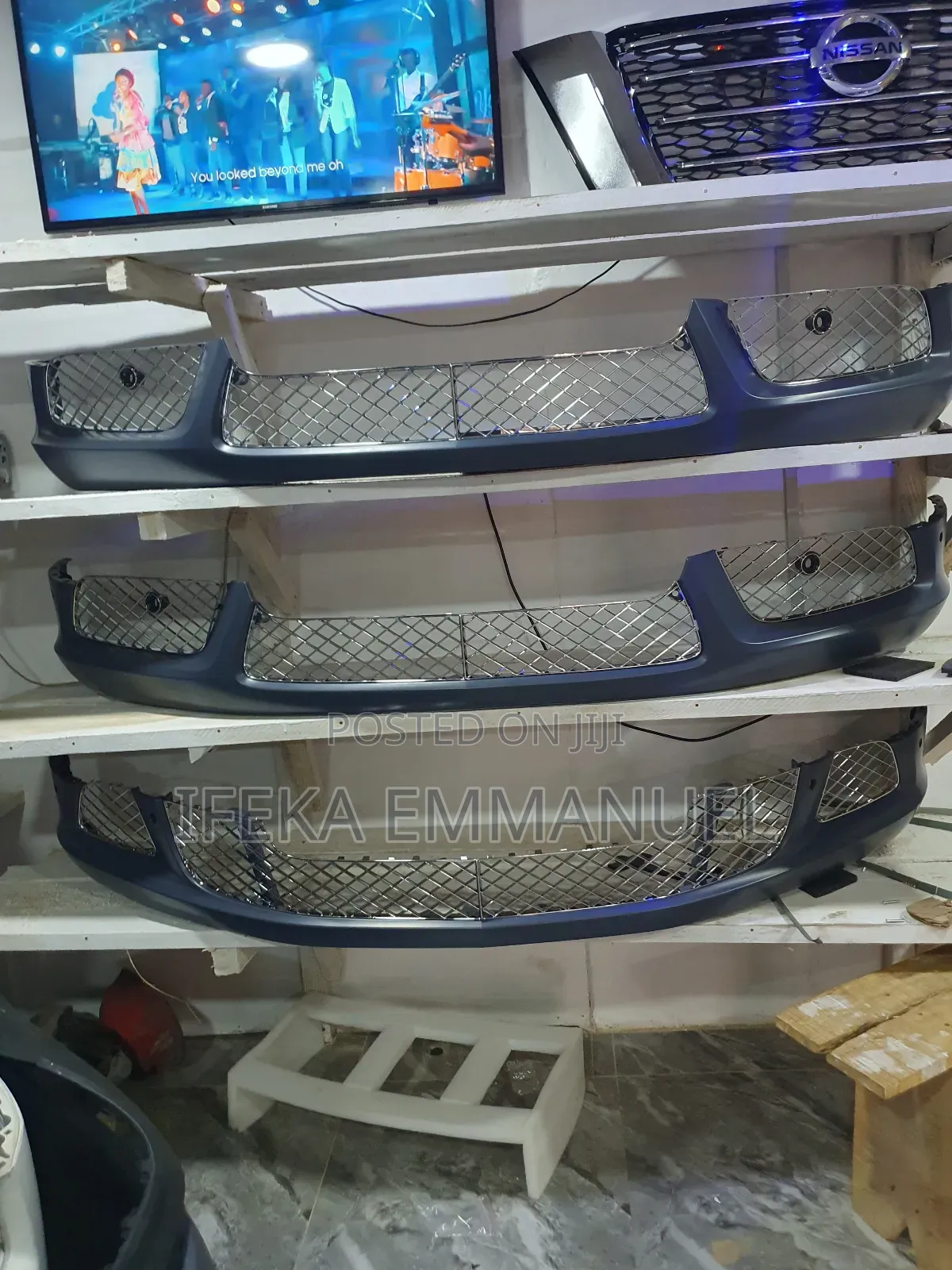 Front Bumper Bentley Mulsanne