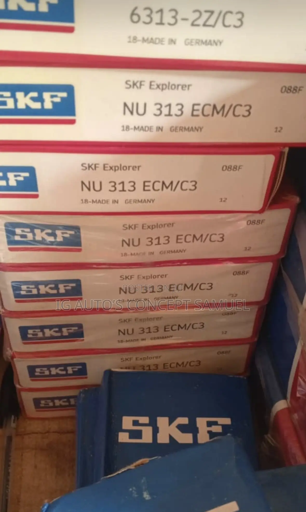 Nu313ecm ,6313-2z/C3 SKF Original Bearing Available