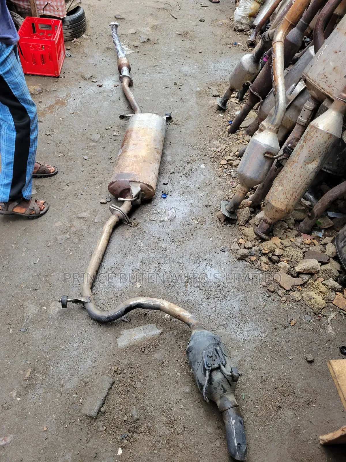 Center Catalyst and Complete Exhaust Rav4 2015