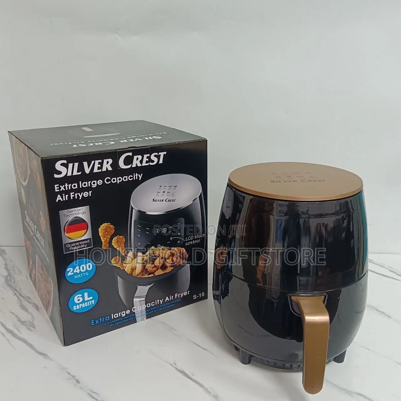 6l Silver Crest Digital Air Fryer