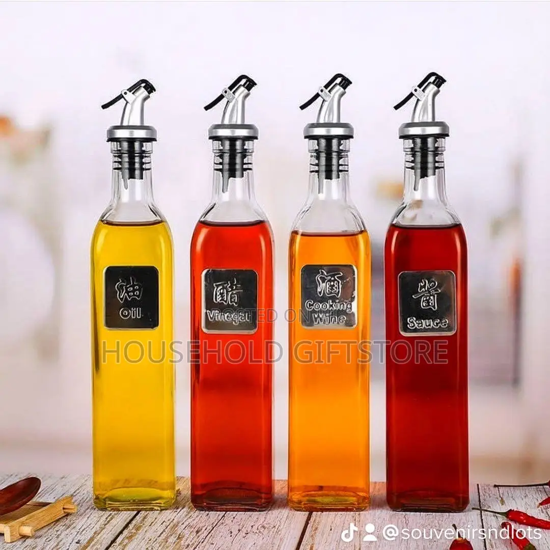 500ml Glass Oil Dispenser Jar