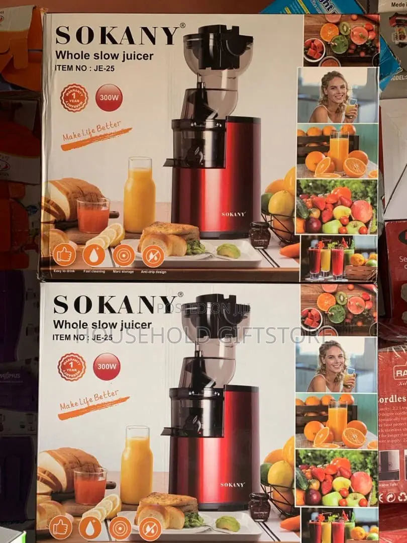 Sokany High Quality Slow Juicer