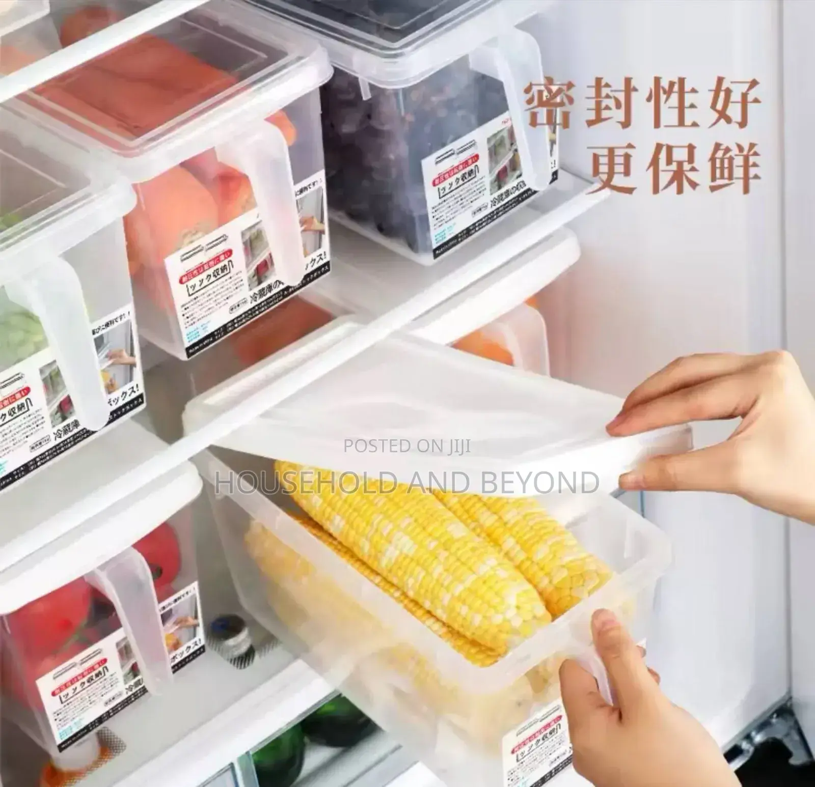 Food and Fruit Storage Container ( Refrigerator Compatible)