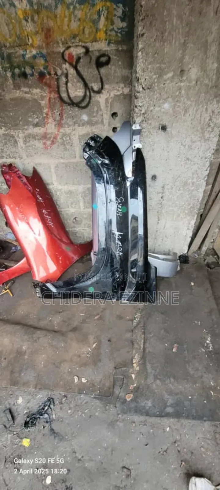Toyota Tacoma 2018 Model Fender Left Side