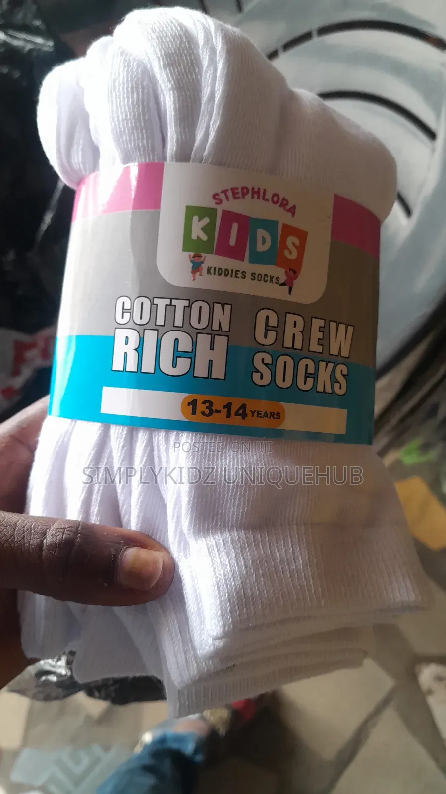 Lark 5-in-1 Cotton Rich Crew Socks