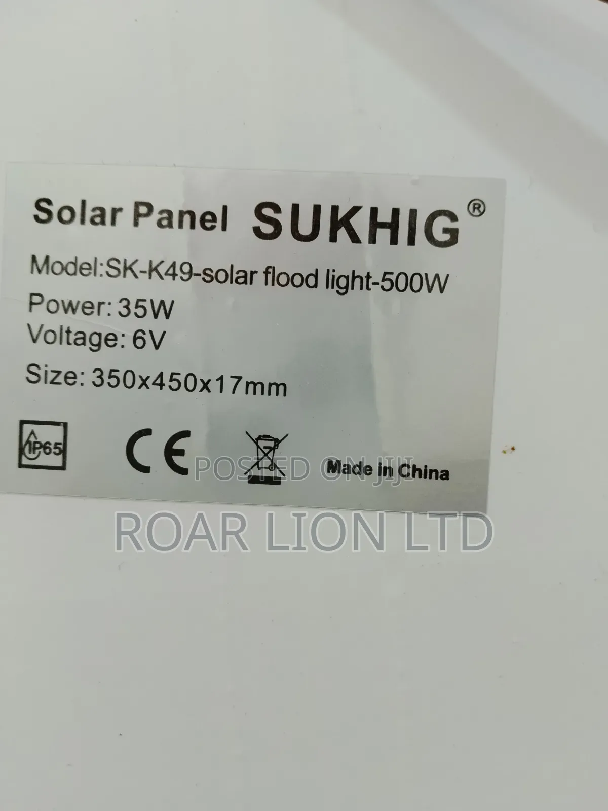 500w Solar Flood Light