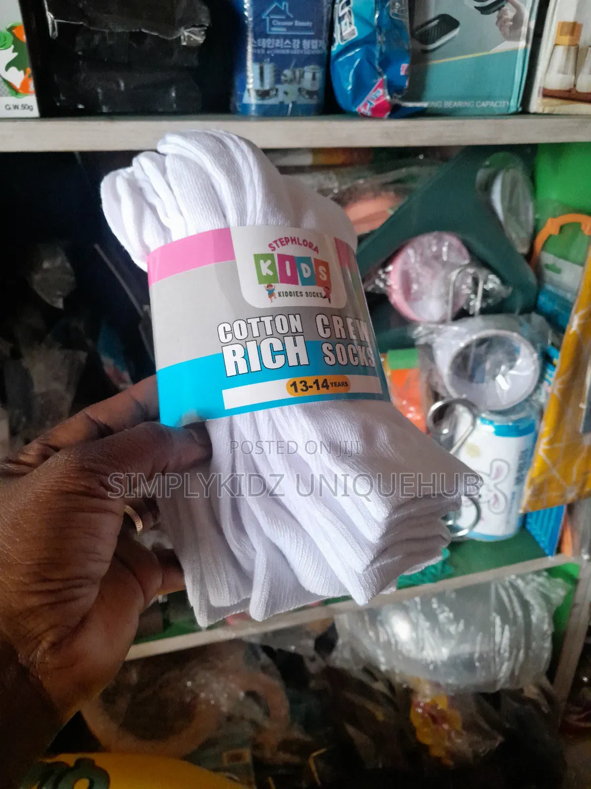 Lark 5-in-1 Cotton Rich Crew Socks