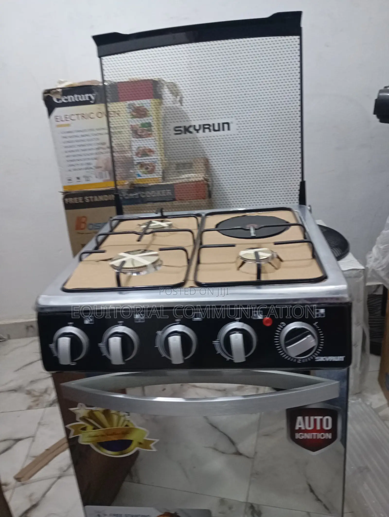 Skyrun 3+1 Gas Cooker