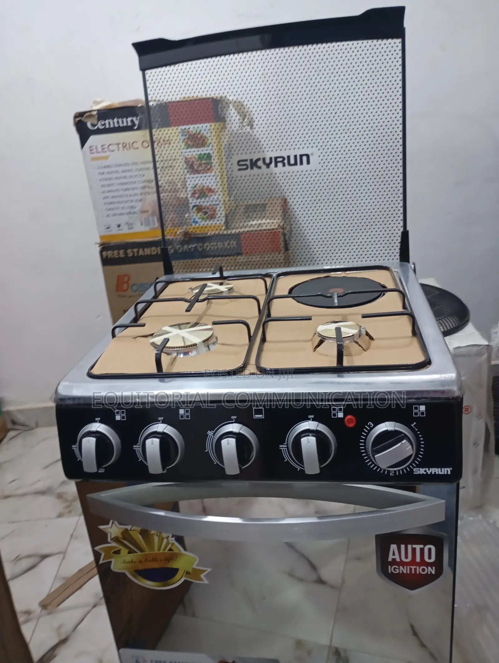 Skyrun 3+1 Gas Cooker