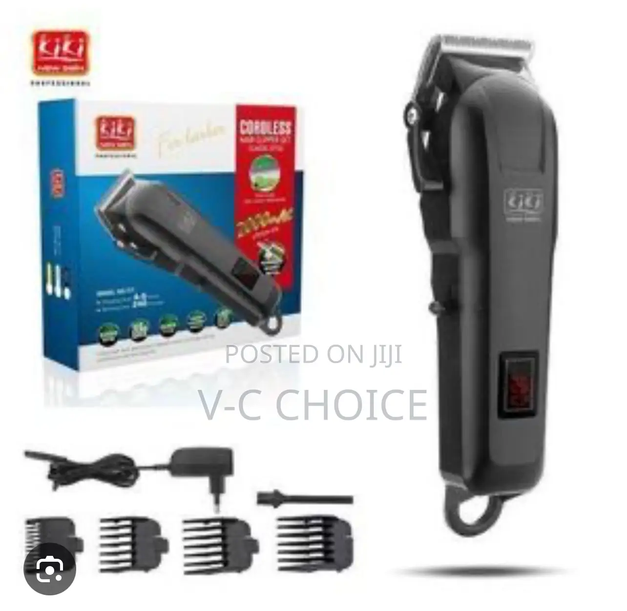 Kiki New Gain Rechargeable Cordless Digital Hair Clipper