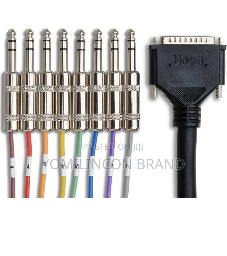 Hosatech DTP-804 Balanced Snake 4m Db25 to 1/4 in TRS