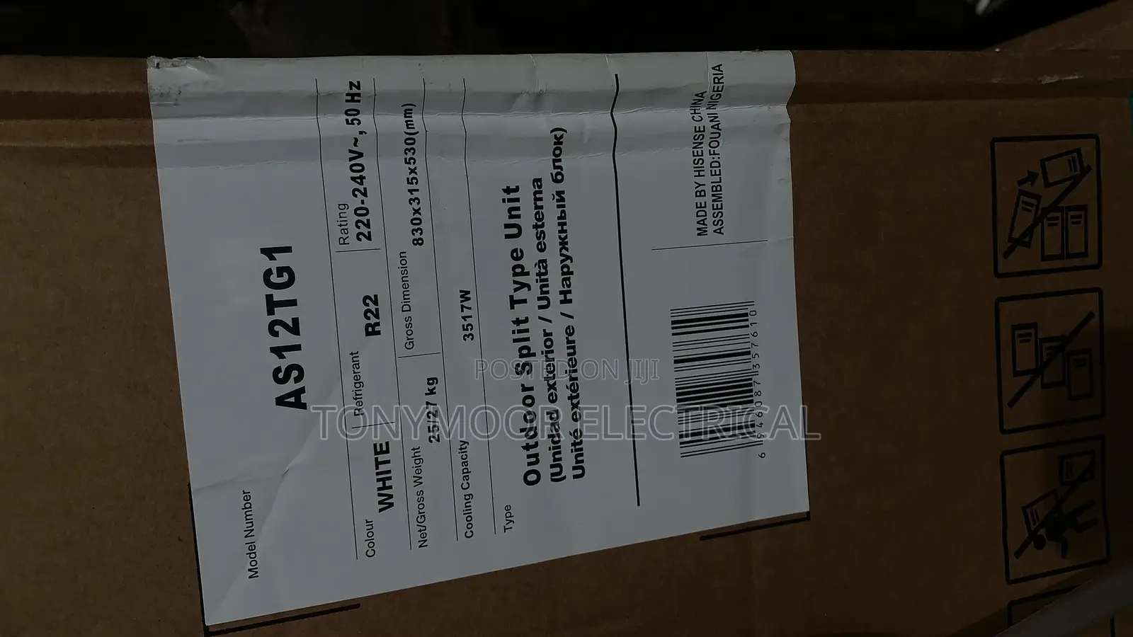 1hp Air Condition Hisense