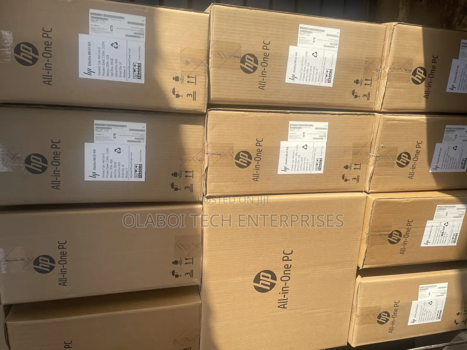New Desktop Computer HP EliteOne 800 8GB Intel Core I5 SSD 256GB
