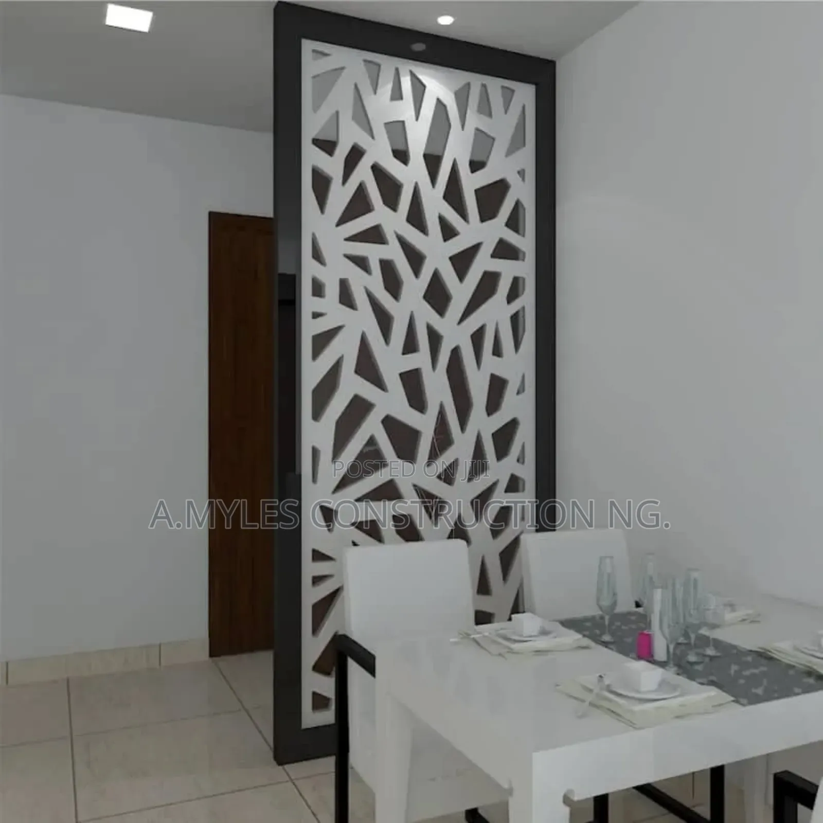 Leser Cut Wall Partition