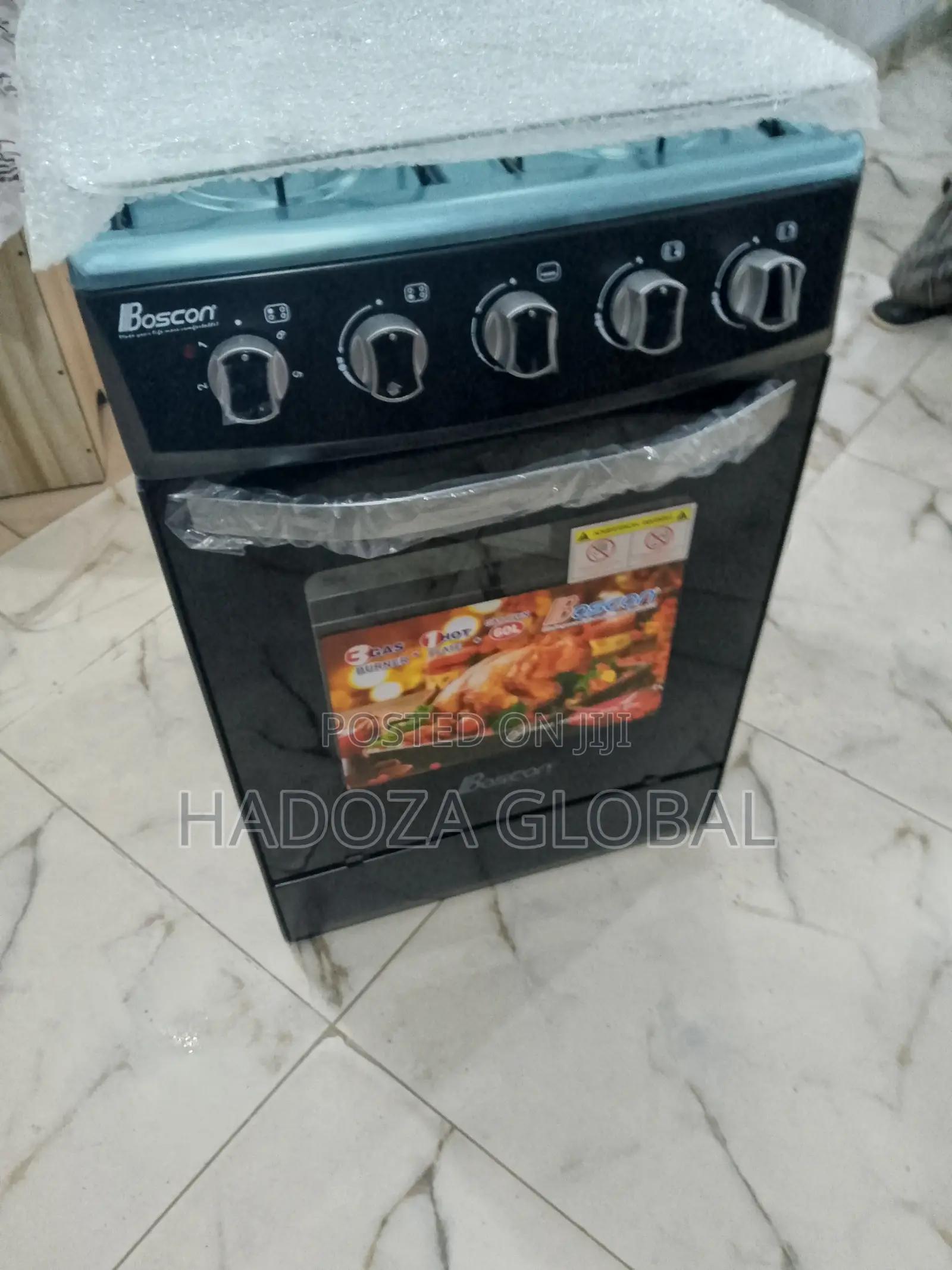 Boscon Bos-gss500 3 Gas + 1 Electric Burner Cooker With Oven