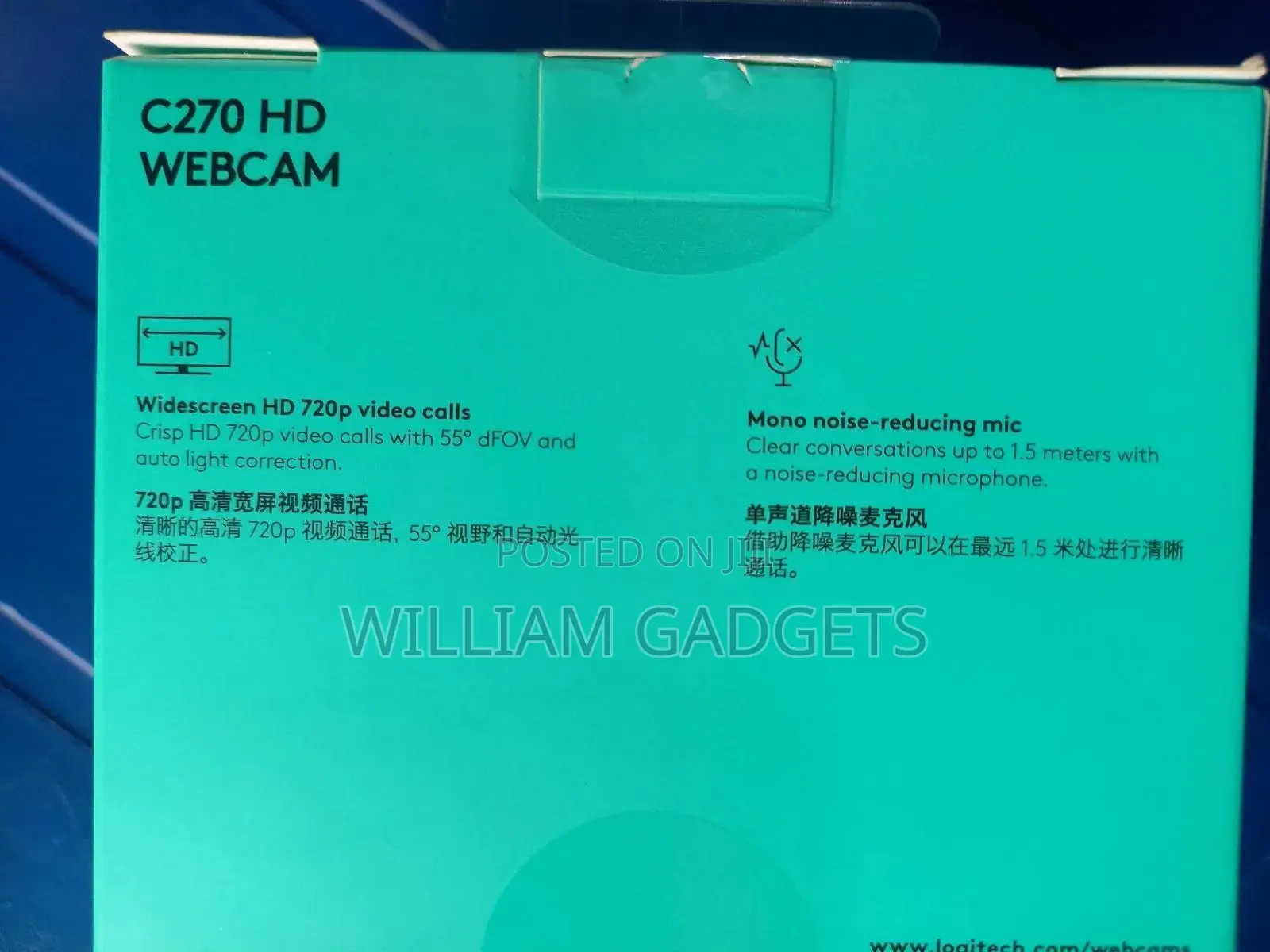 Logitech C270 Hd Webcam