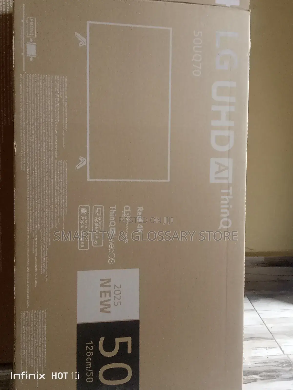 50 Inches With Mega Full Carriage Television