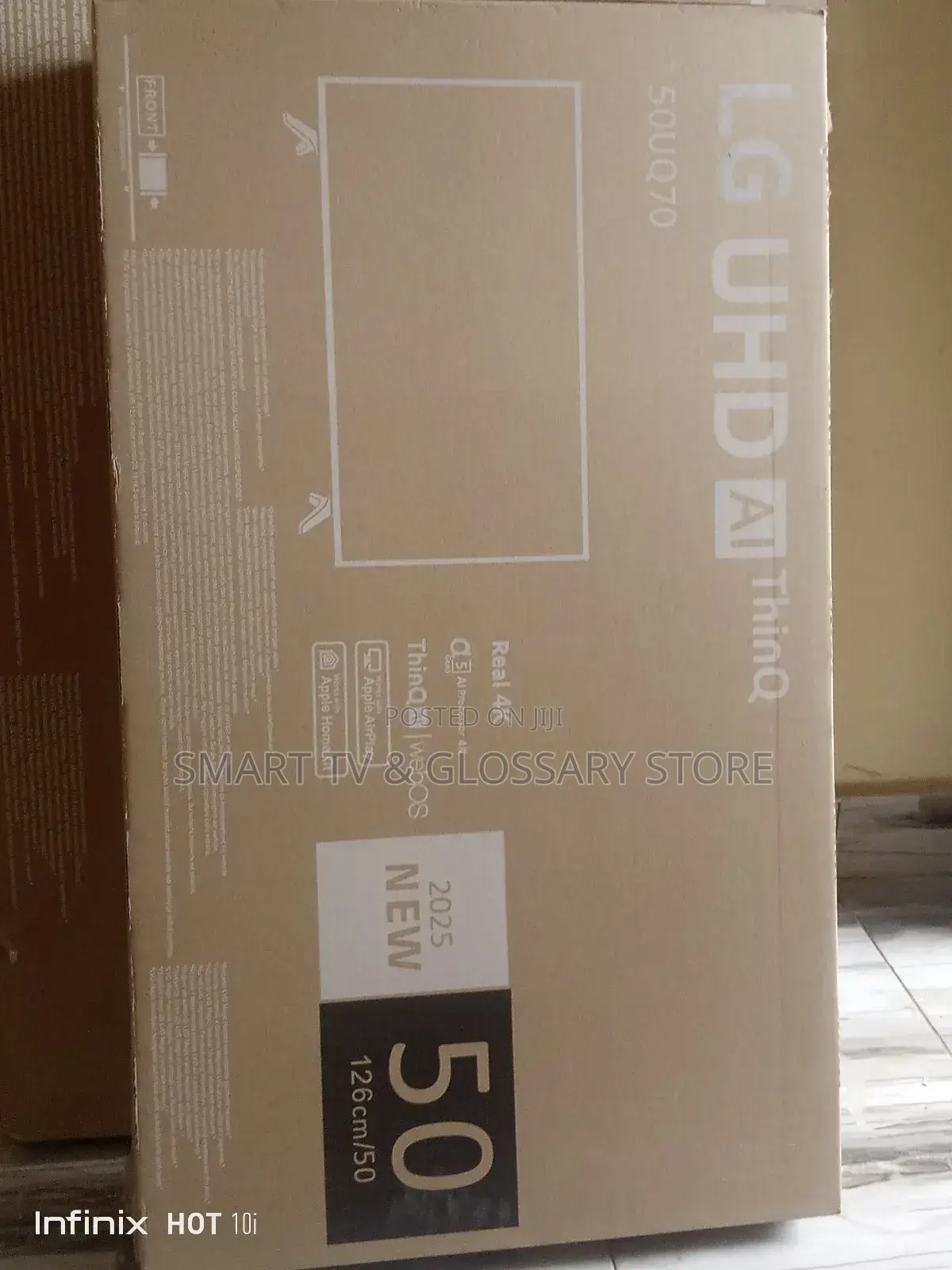 50 Inches With Mega Full Carriage Television