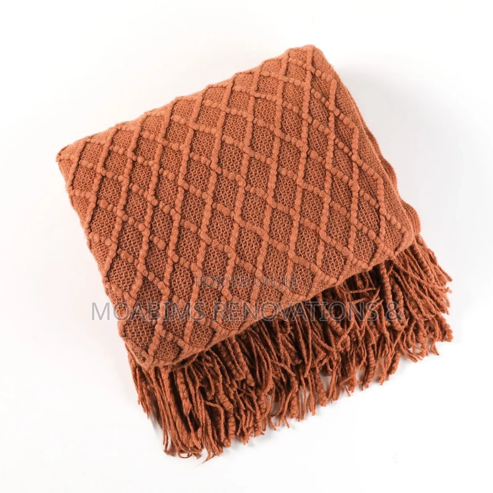 Cozy Knit Throw Blankets (122 by 182 Cm)