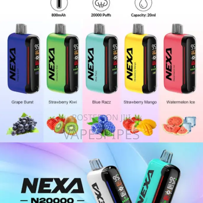 Nexa 20000 Puff a Game-Changer in Disposable Vaping