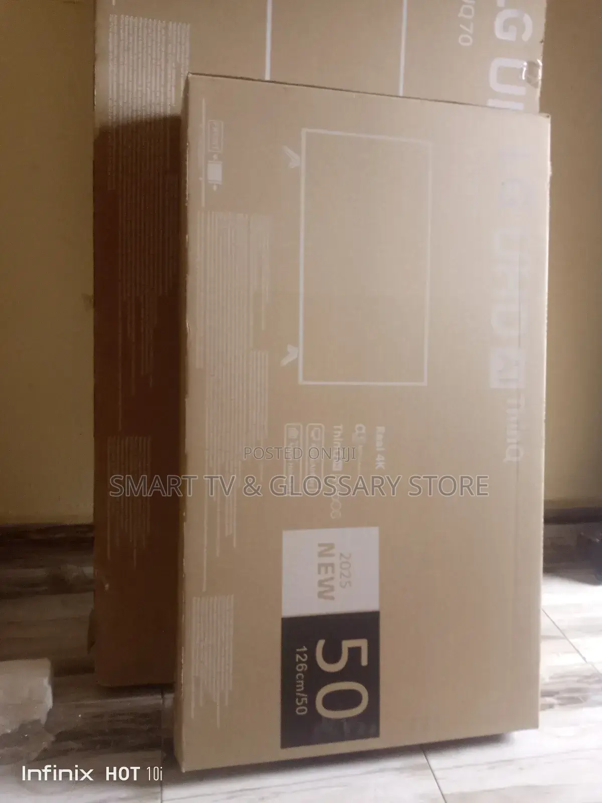 50 Inches With Invisible Wave Television