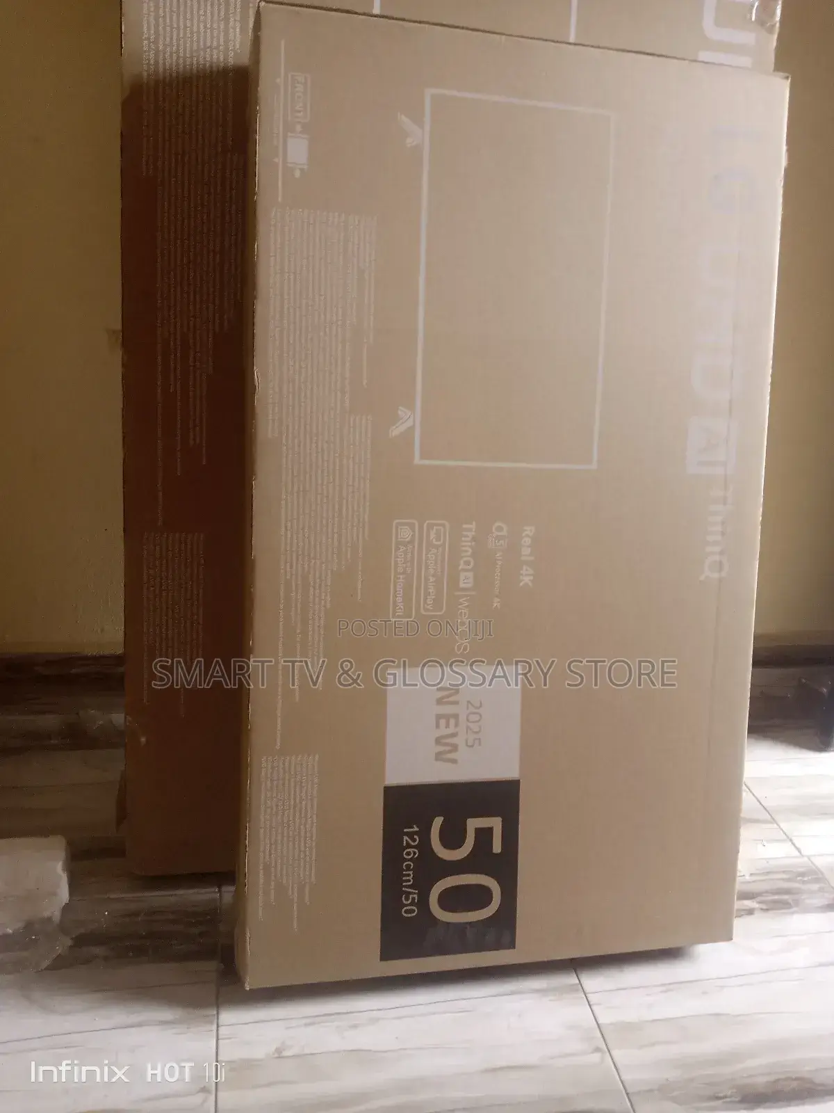 50 Inches With Invisible Wave Television
