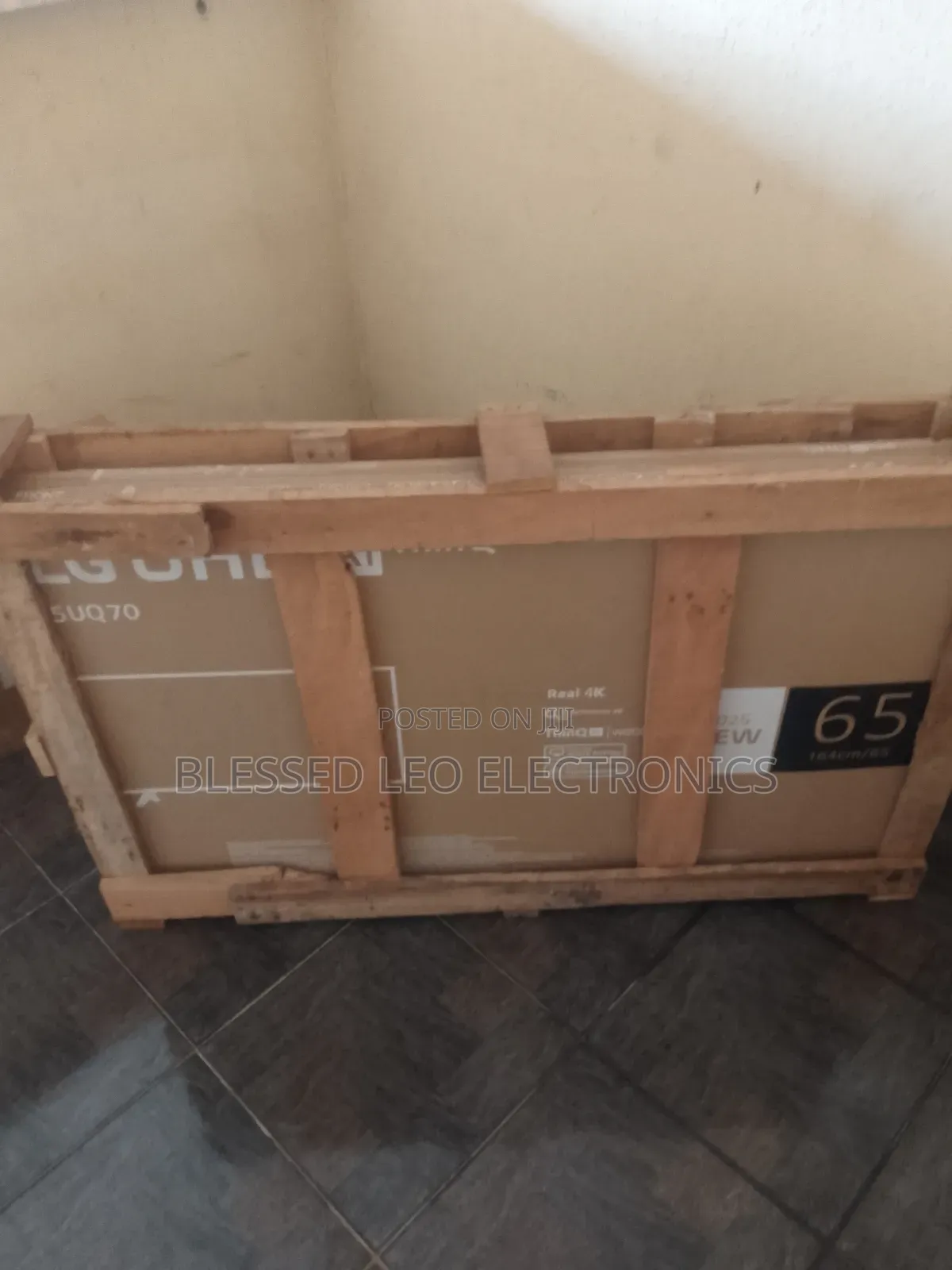 65 Inches With Mute Standard Tv