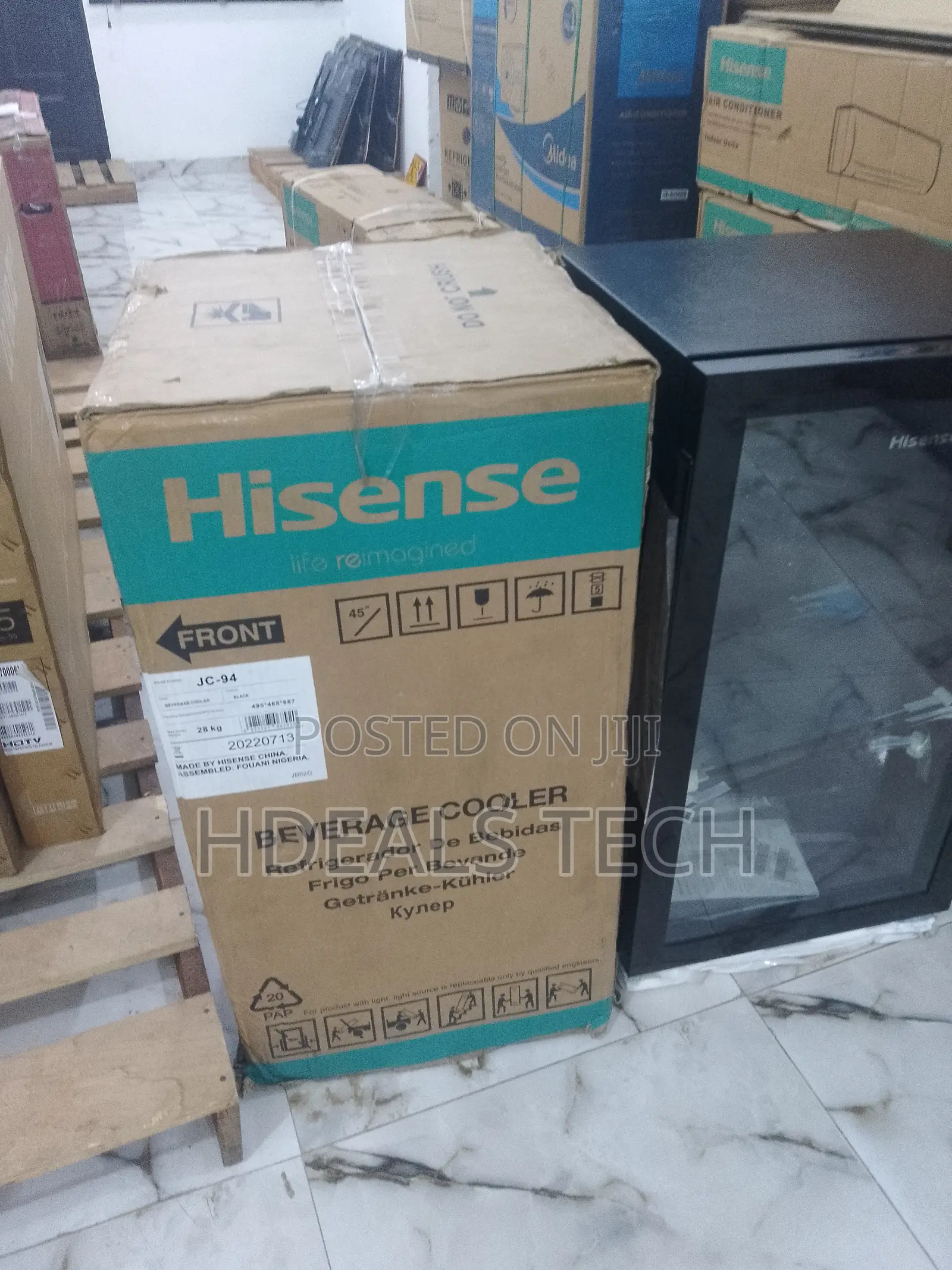 Hisense Jc-94 91l Space Fridge Glass Shelf