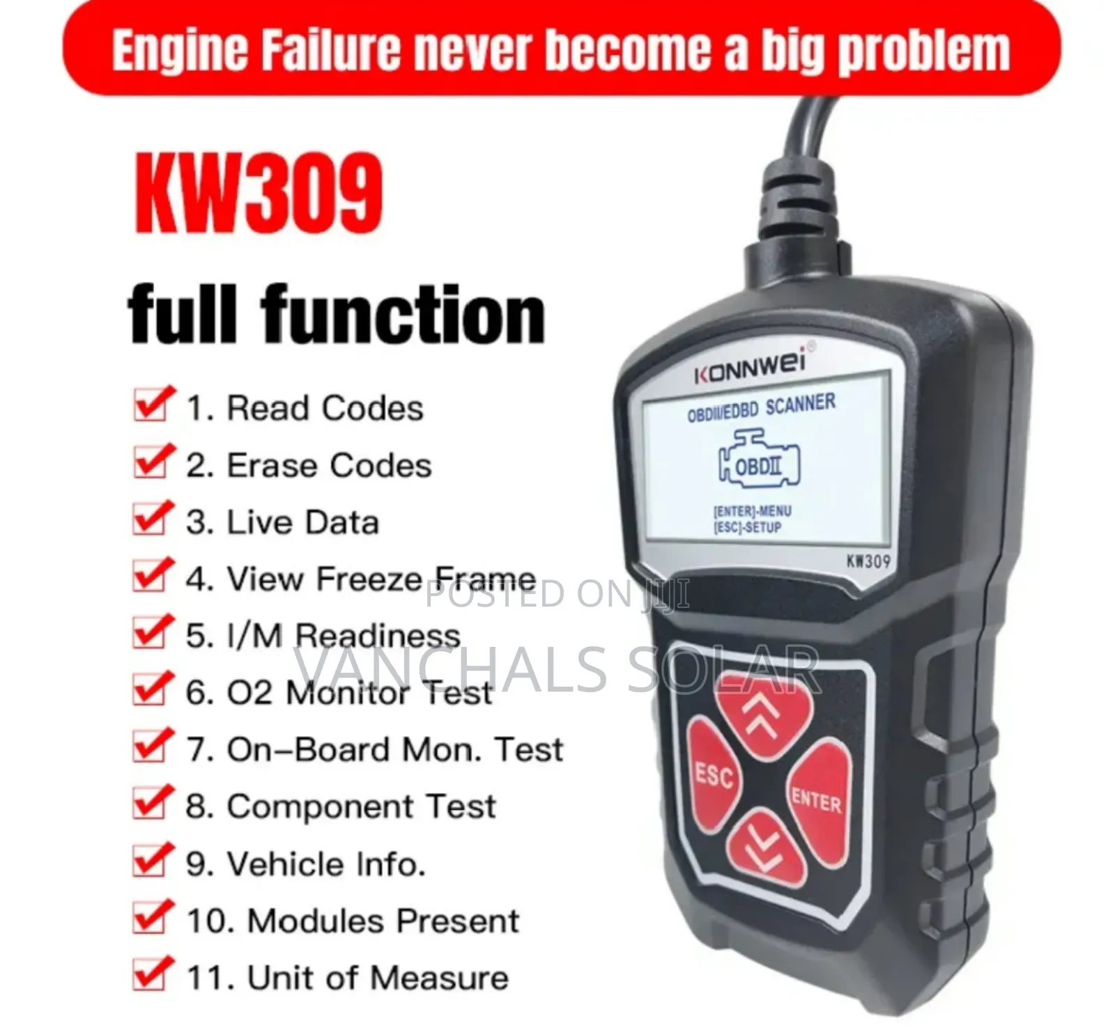 Obd2 Car Diagnostic Scanner Obd11
