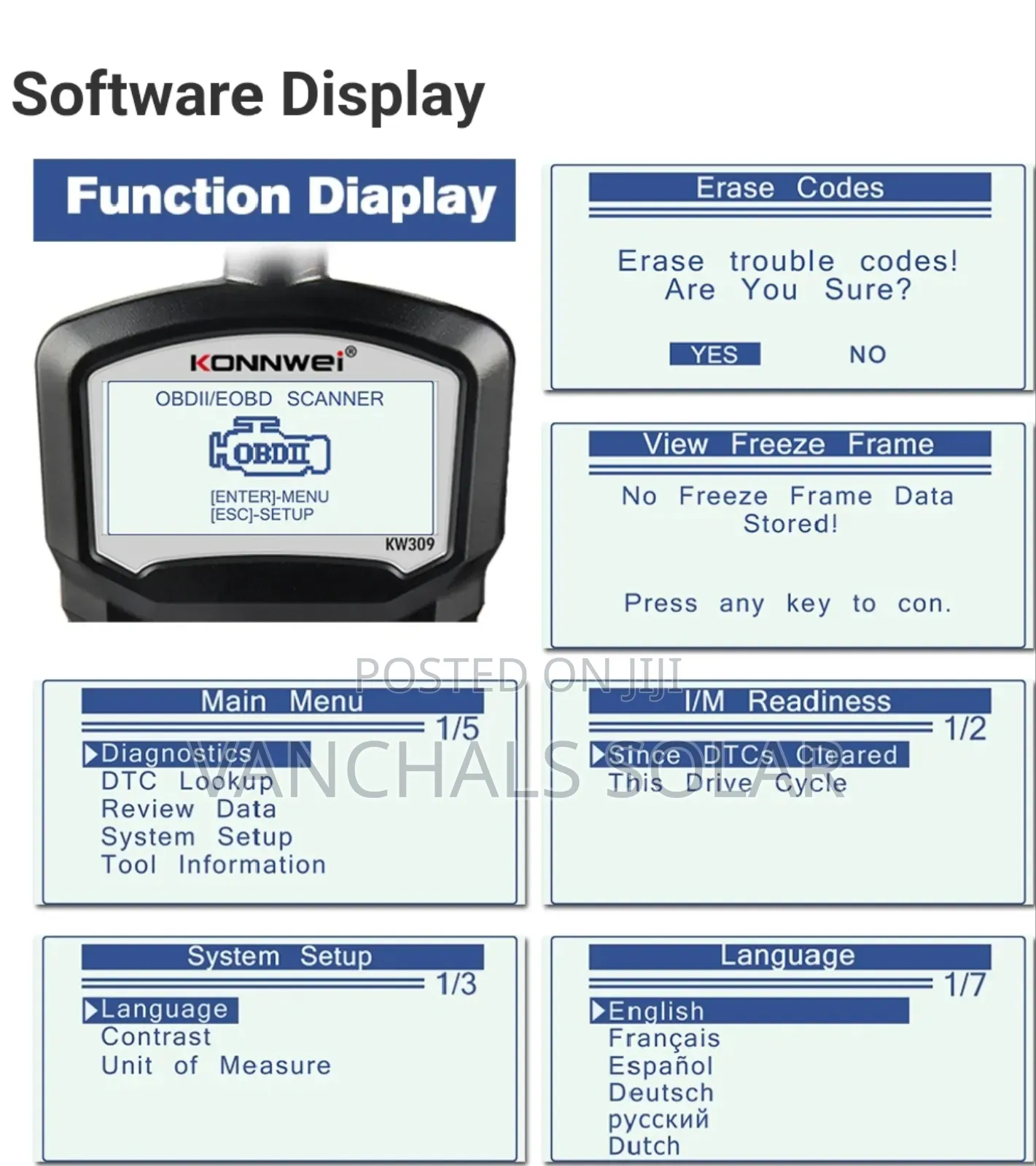 Obd2 Car Diagnostic Scanner Obd11
