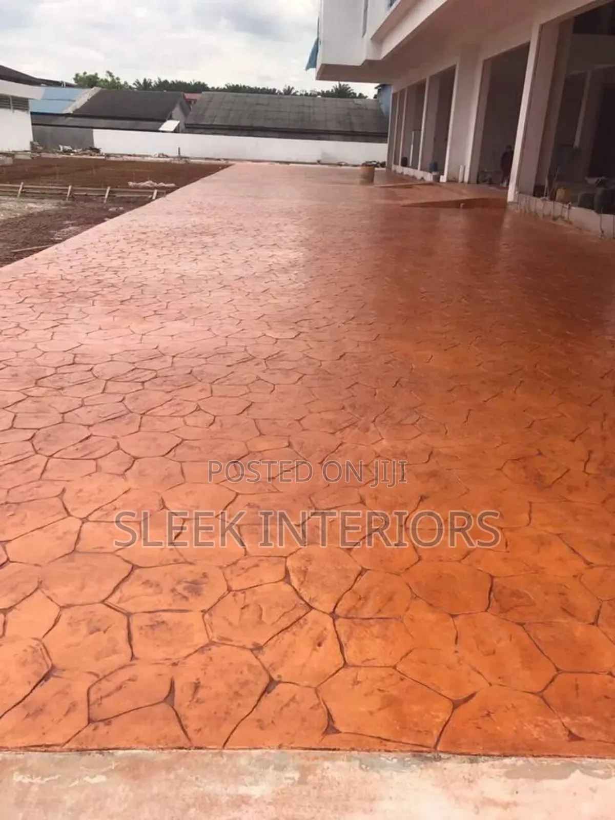 Resplendent Stamped Concrete