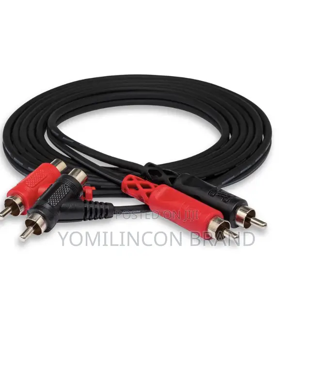 Hosatech Cra-201pb Stereo Interconnect Dual Rca