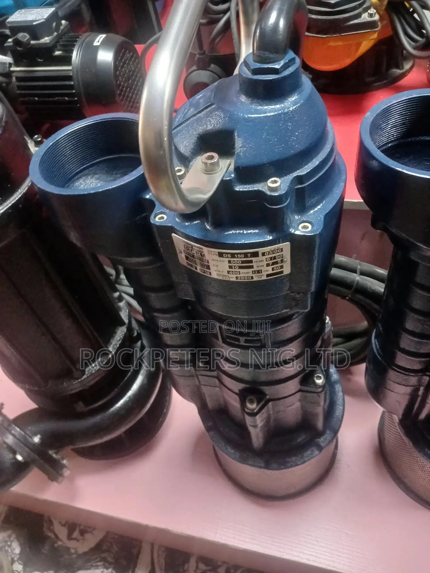Ircem 4" / 10hp Ds 150t Submersible Drainage Pump