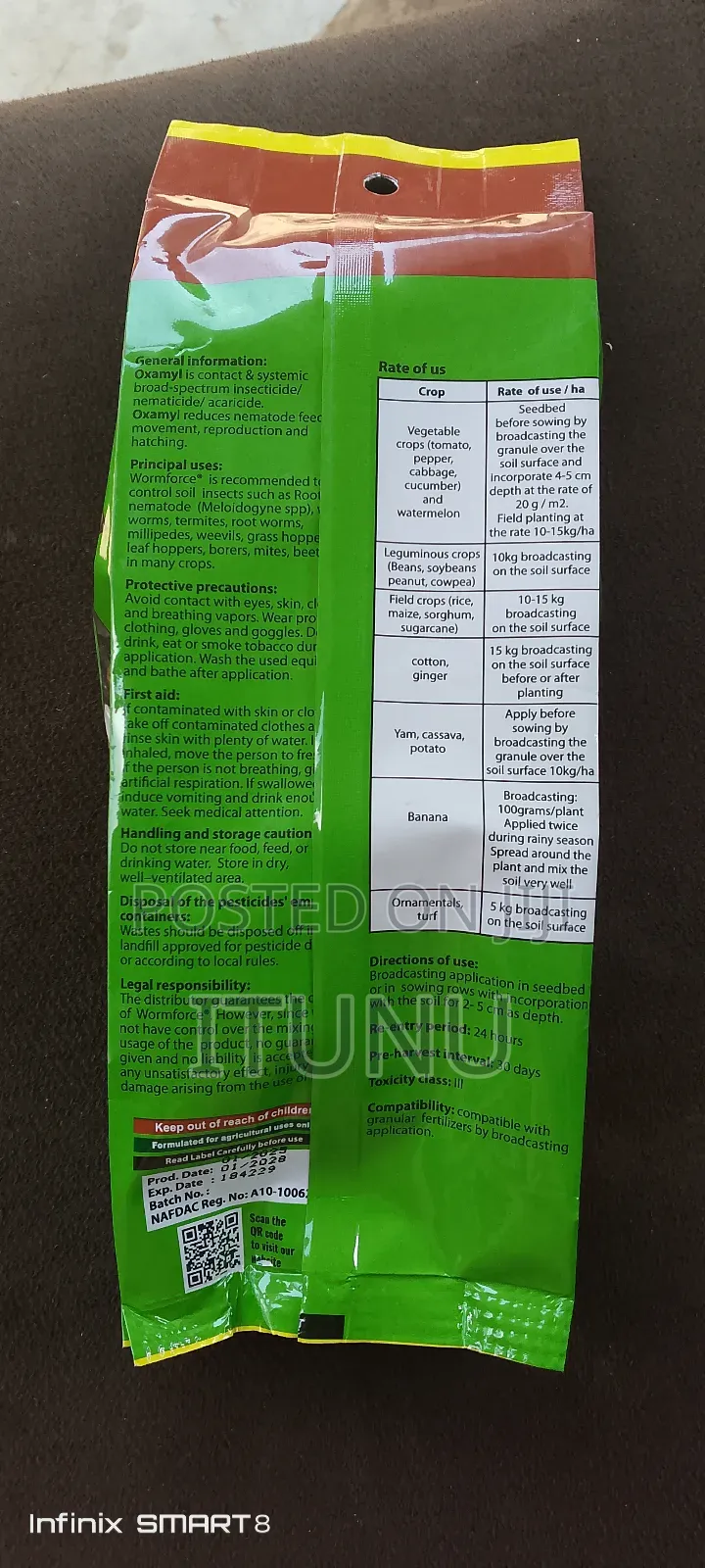 Wormforce for Termite and Nematode 1kg