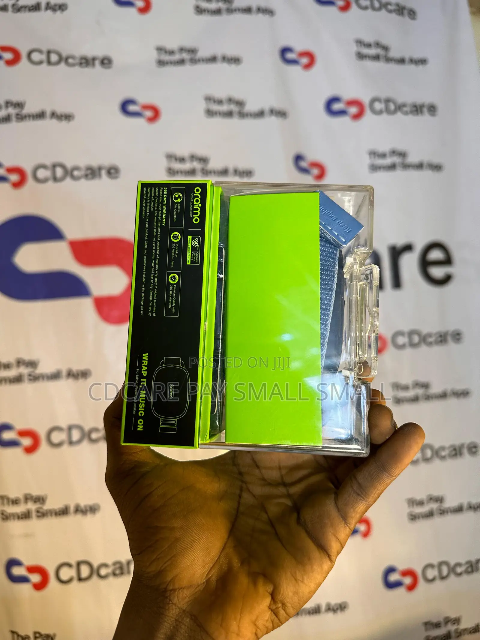 Pay Small Small Oraimo Wrap Fm Support Speaker On Cdcare.App