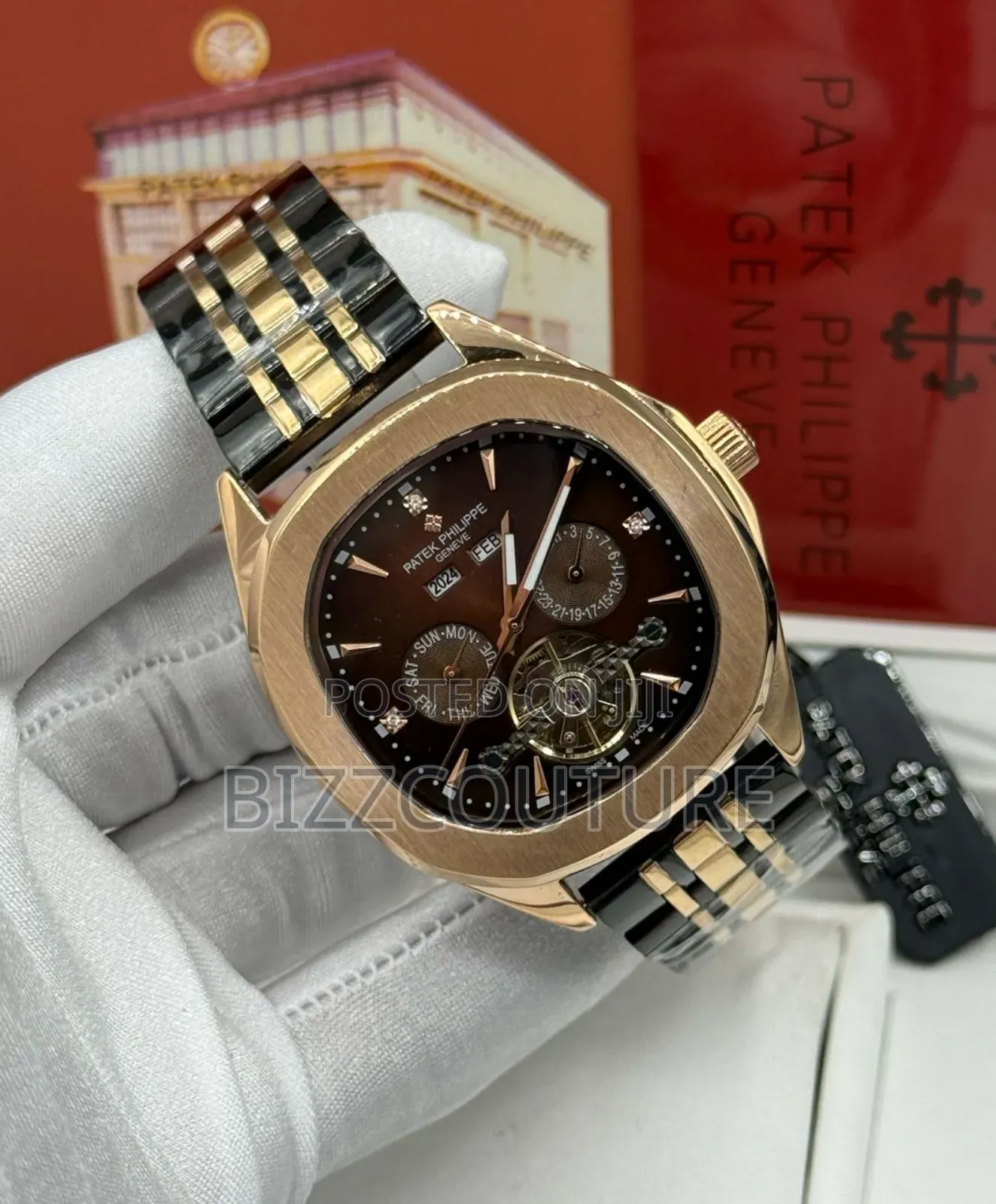 Original Patek Philippe Two-Tone Stainless Steel Watch