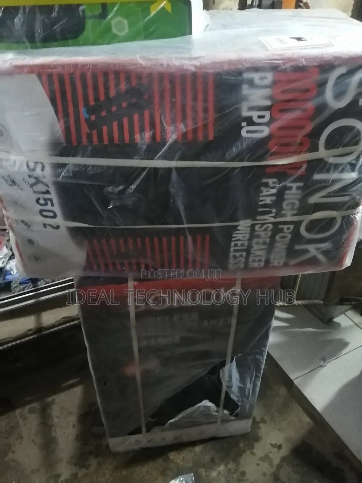 Sonok Multimedia Party Speaker Sk-15 5000w With 2 Mic